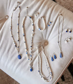Pearl and Kyanite Necklace