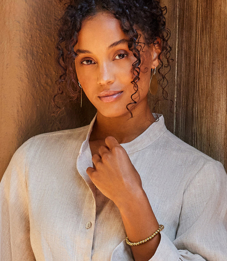 Hammered Teardrop Earrings