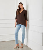 Bracelet Sleeve Asymmetric Top