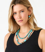 Chan Luu Turquoise And Gemstone Necklace