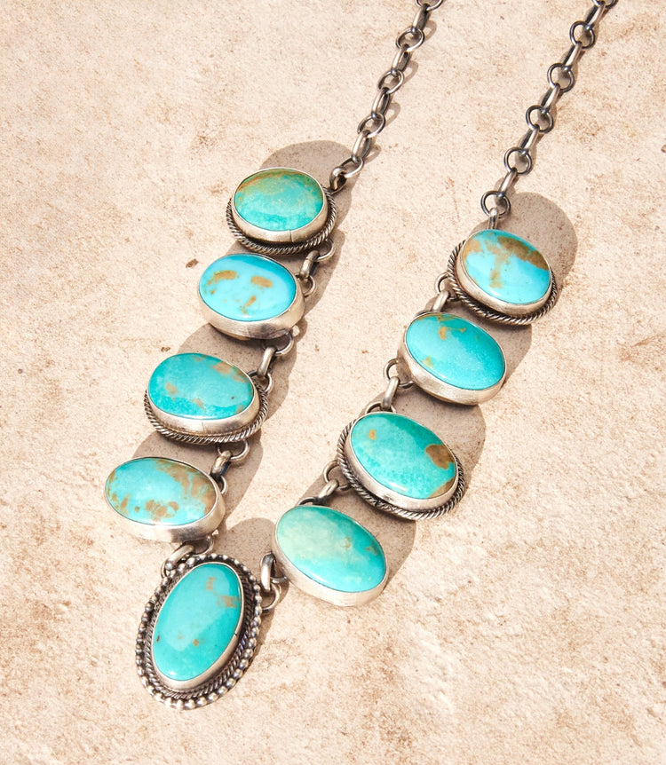 Turquoise Stone Necklace