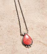 Spiny Oyster Pendant Necklace