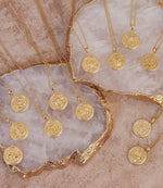 Leo Coin Necklace