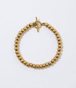 Brass Beaded Bracelet