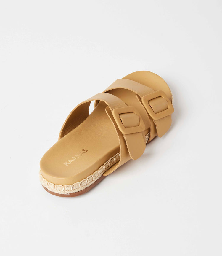 Buckled Leather Sandals