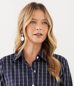 Mother of Pearl Three Drop Earrings