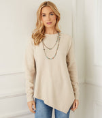 Asymmetric Hem Sweater