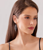 Horn Leaf Earrings