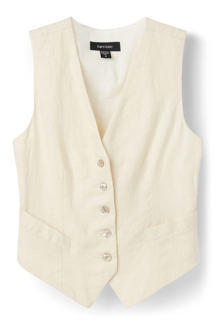 Linen Vest