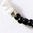 Black W/White Swatch