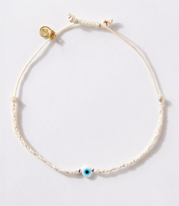 Cream Charm Bracelet