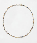 Beaded Gemstone And Pearl Stretch Bracelet