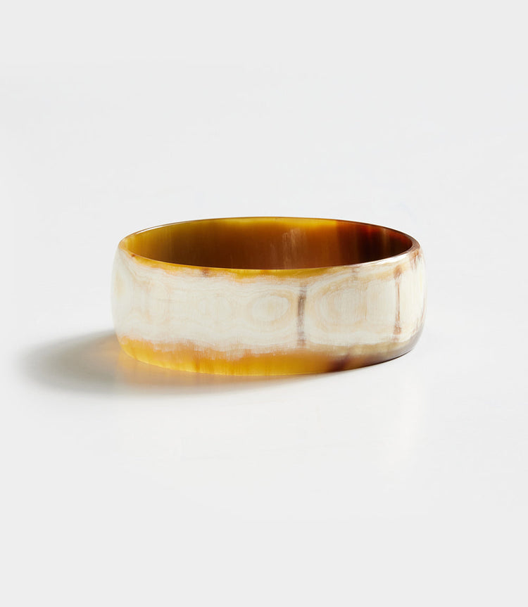 Wide Horn Bangle