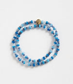 Gemstone And Pearl Stretch Bracelet