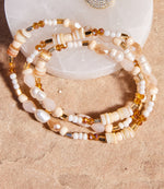 Pearl And Gemstone Bracelet