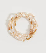 Pearl And Gemstone Bracelet