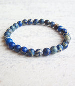 Medium Gemstone Stretch Bracelet