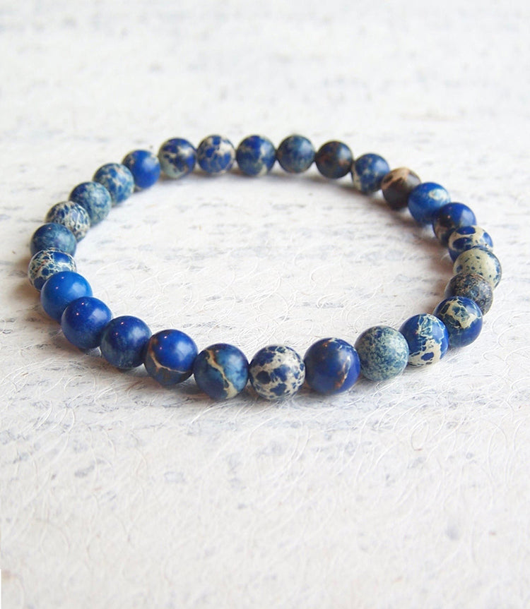 Medium Gemstone Stretch Bracelet
