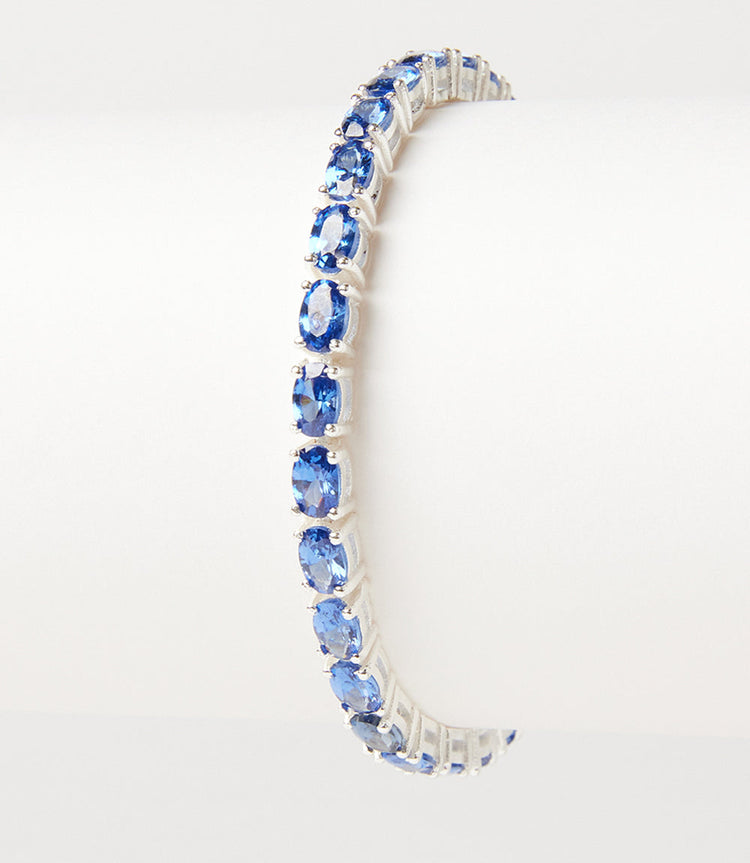 Gemstone Tennis Bracelet