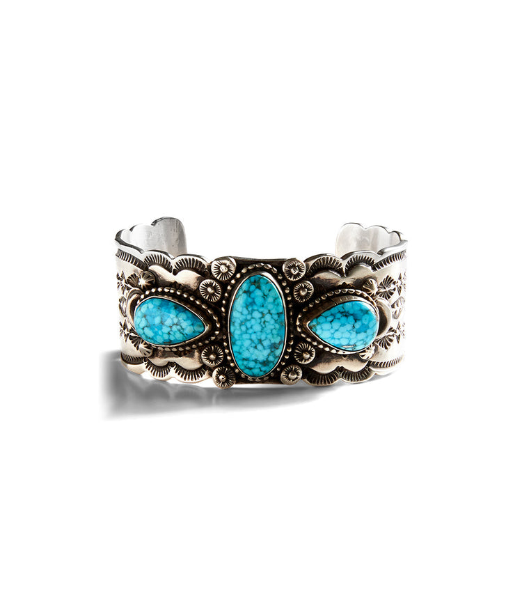 Turquoise & Silver Bracelet