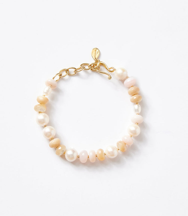 Chan Luu Pink Opal Beaded Bracelet