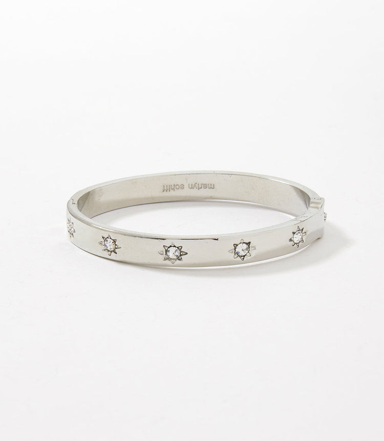 Crystal Starburst Bangle