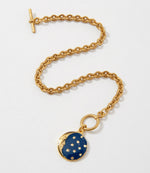 Enamel Moon Bracelet