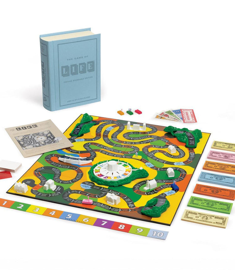 The Game Of Life Vintage Bookshelf Edition