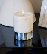Mother Of Pearl Lavender Candle