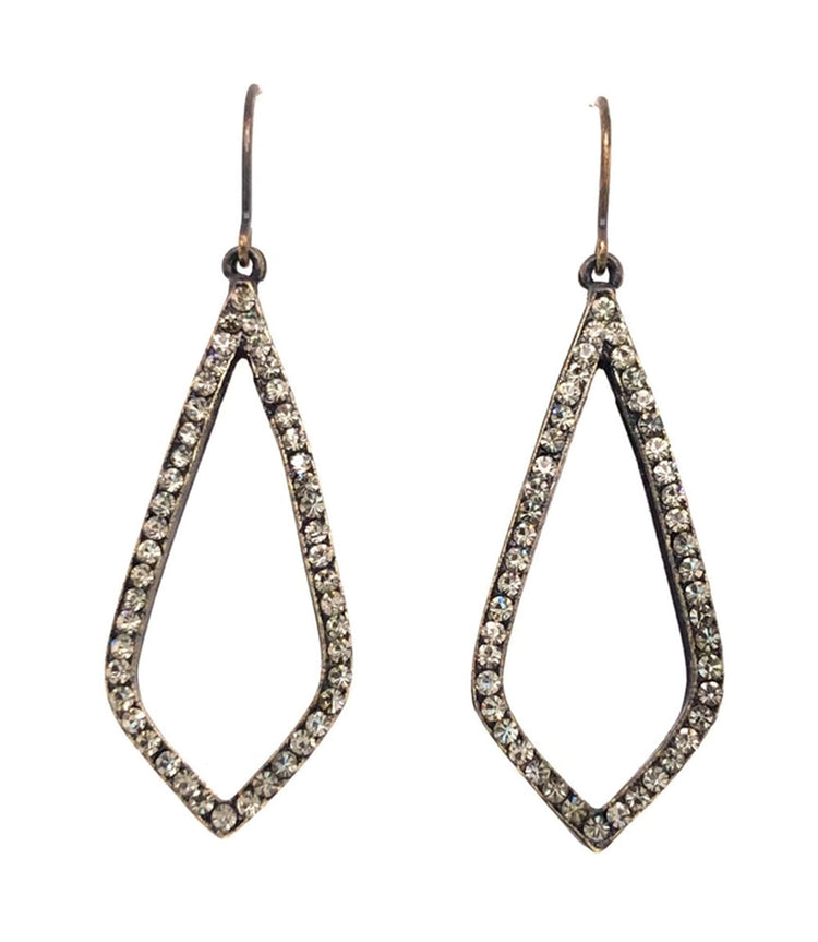 Pavé Kite Earrings
