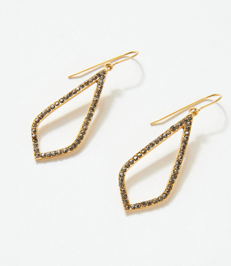 Pavé Kite Earrings