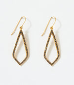 Pavé Kite Earrings