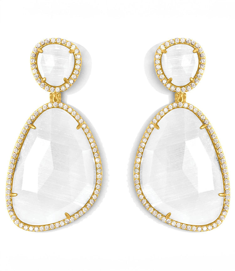 Moonstone Earrings