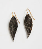 Horn Leaf Earrings