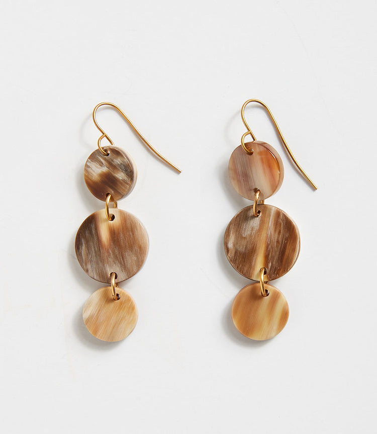 Triple Circle Earrings