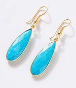 Turquoise Teardrop Earrings