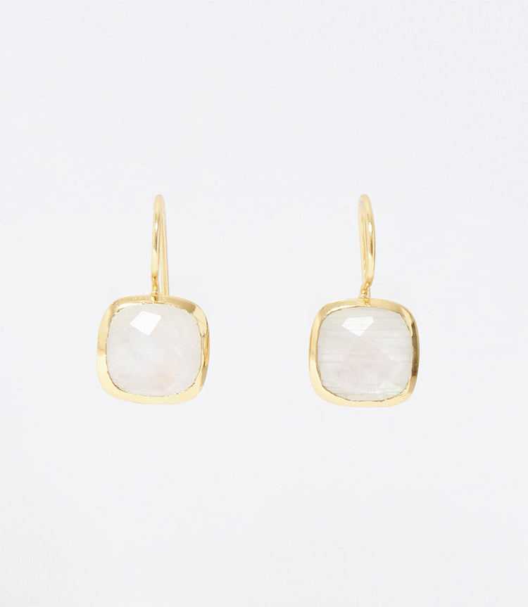 Moonstone Drop Earrings