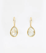 Gemstone Teardrop Earrings