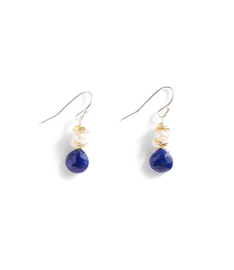 Lapis Dangle Earrings