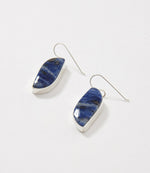 Sterling Silver Sodalite Earrings
