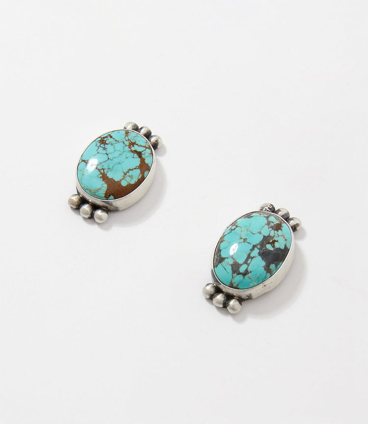 Turquoise Stone Earrings