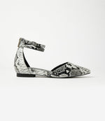 Ankle Strap Pointed Toe Flats