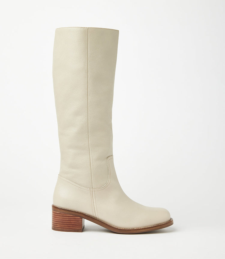Round Toe Knee High Boots