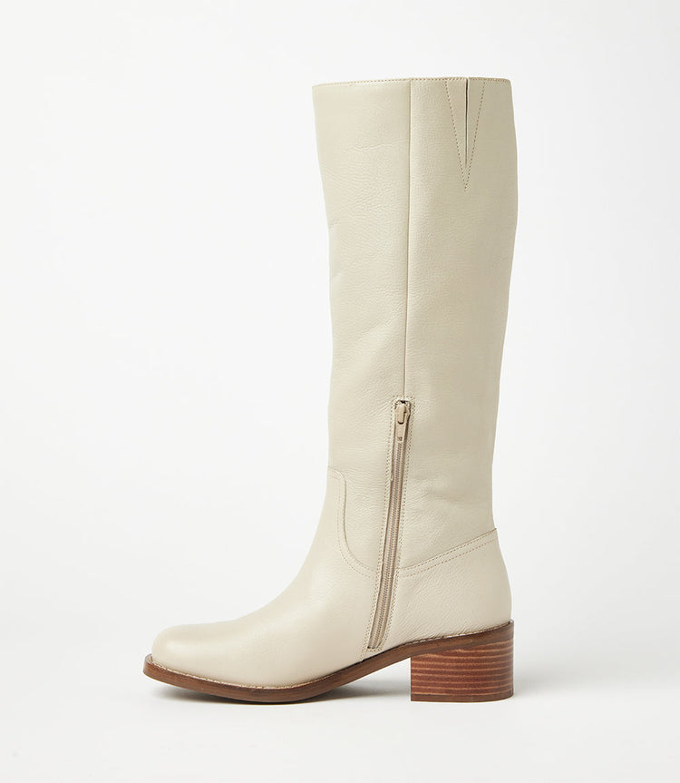 Round Toe Knee High Boots