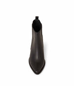 Western Chelsea Leather Booties