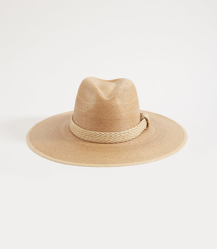 Wide Brim Palm Leaf Hat