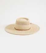 Peekaboo Weave Gambler Straw Hat