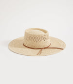 Peekaboo Weave Gambler Straw Hat
