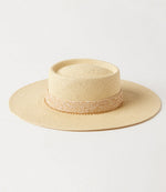 Braided Boater Hat