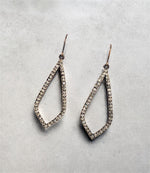 Pavé Kite Earrings